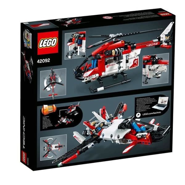 LEGO® Technic 42092 Redningshelikopter - Byggesæt