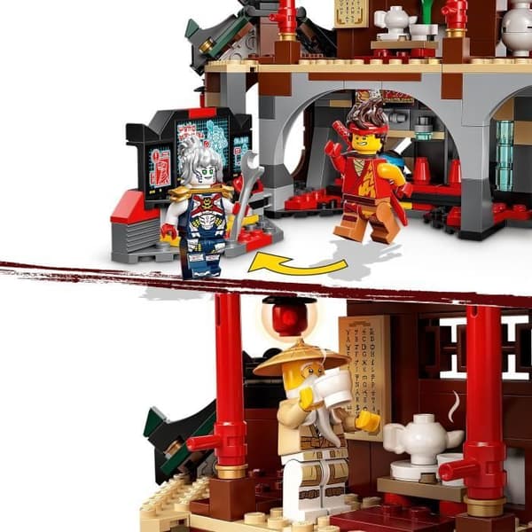 LEGO® NINJAGO 71767 Ninja Dojo Tempel Sæt Spinjitzu Mester, Legetøj til Børn 8+ År