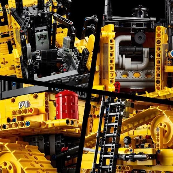LEGO® 42131 Technic Bulldozer D11 Cat Interactive Remote Control Byggfordon för vuxna med app