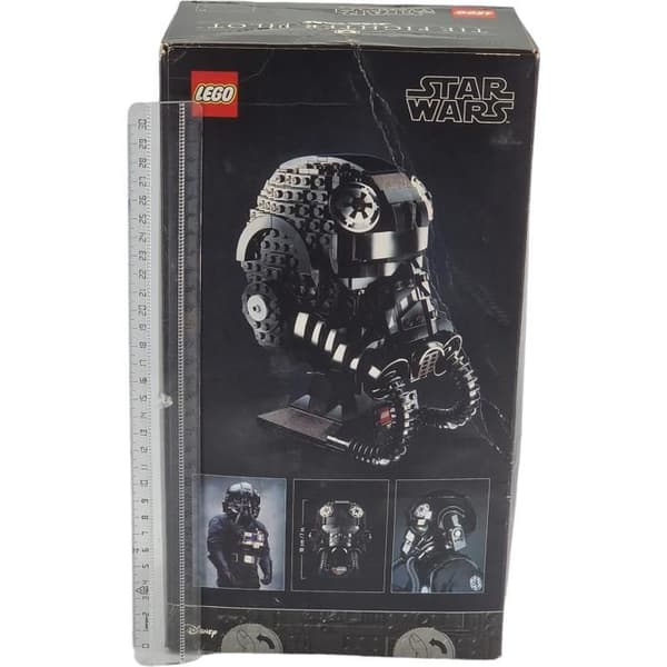TIE Fighter pilothjelm LEGO Star Wars 75274 - Sort