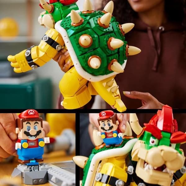 LEGO Super Mario - The Mighty Bowser - Samlefigur - Byggesæt - Gave