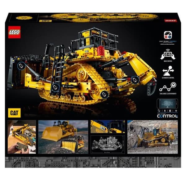 LEGO® 42131 Technic Bulldozer D11 Cat Interactive Remote Control Byggfordon för vuxna med app