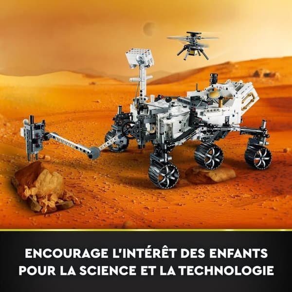 LEGO® Technic 42158 NASA Mars Rover Perseverance, Space Discovery -lelu, AR-sovelluksella