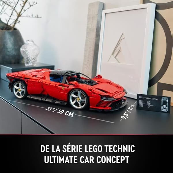 LEGO® Technic 42143 Ferrari Daytona SP3, Modelbil, Bygbar Model, Voksne