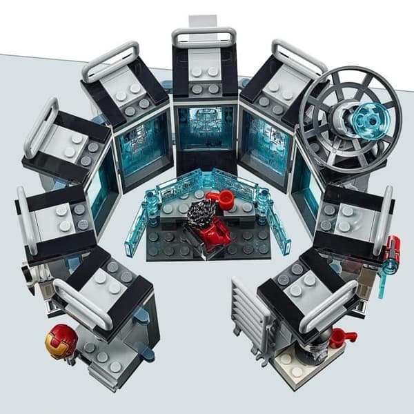 LEGO® Marvel Super Heroes 76125 - Iron Mans rustningsrum - Byggesæt