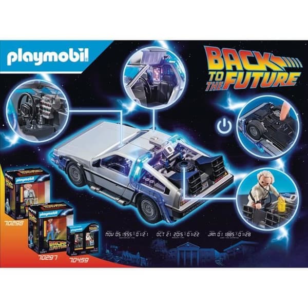 PLAYMOBIL - Tilbage til fremtiden - DeLorean - Klassiske biler