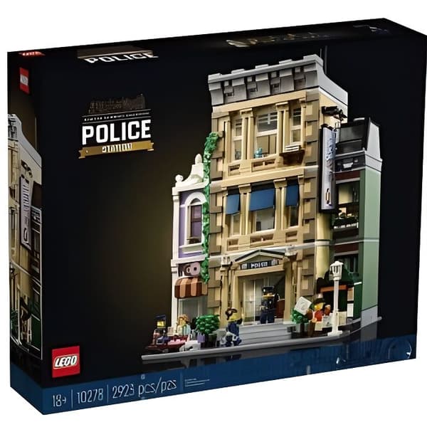 Byggleksak - LEGO - Creator Expert - Polisstation - 2923 bitar - Blandat