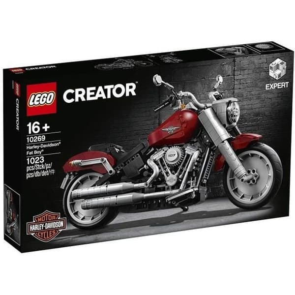 Lego Creator - Harley Davidson - Fat Boy - 1023 dele - 16 år - Legetøj