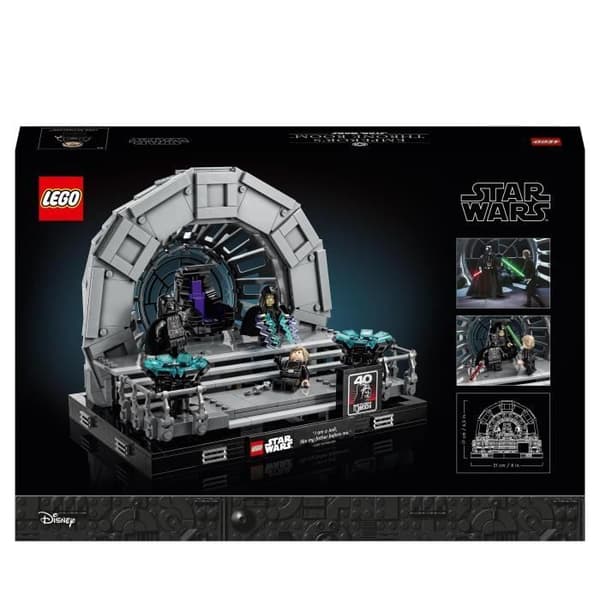 LEGO® Star Wars 75352 Emperor's Throne Room Diorama, modelsæt med lyssværd