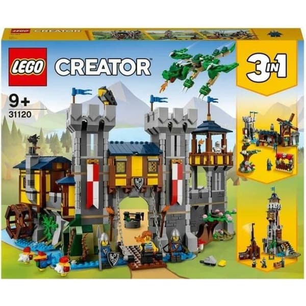 LEGO® Creator - Middelalderborg - 31120 - LEGO Creator 3-i-1 byggesæt