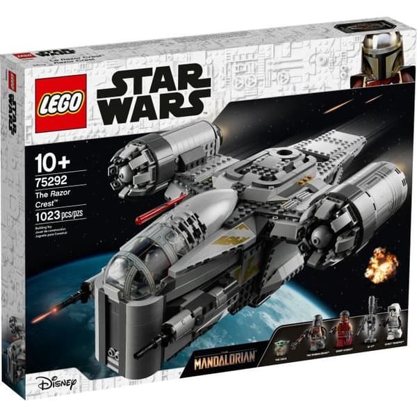 LEGO - Razor Crest (Mandalorian) - Star Wars - 1023 stykker - Grå