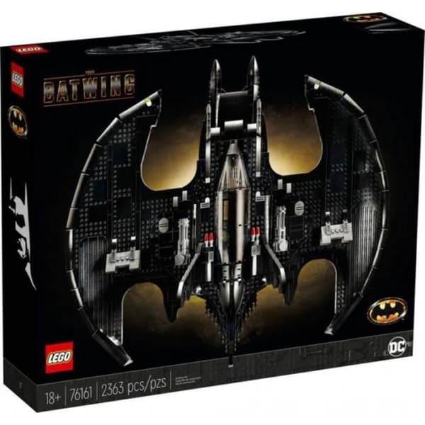 Byggelegetøj - LEGO - Batwing 1989 - 2363 dele - Sort - Batman