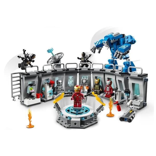 LEGO® Marvel Super Heroes 76125 - Iron Mans rustningsrum - Byggesæt