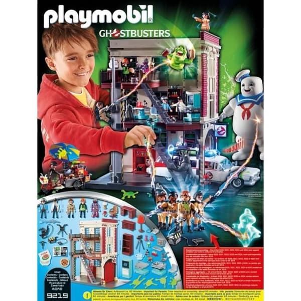 PLAYMOBIL Ghostbusters - Limited Edition Headquarters - 9219