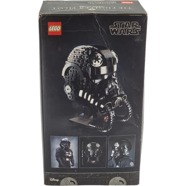 TIE Fighter pilothjelm LEGO Star Wars 75274 - Sort