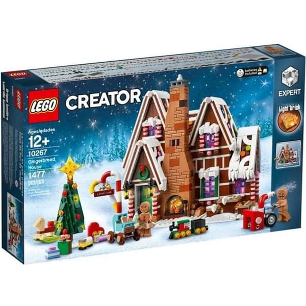 LEGO Creator Expert - Peberkagehus - 1477 dele - Multifarvet