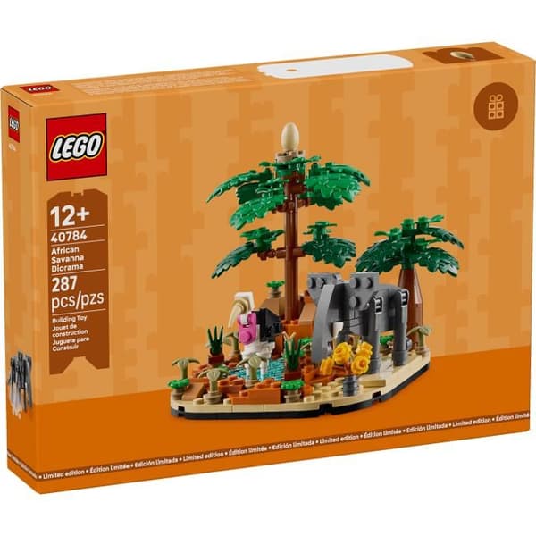 LEGO 40784 Diorama af den afrikanske savanne Tilstand: Ny.
