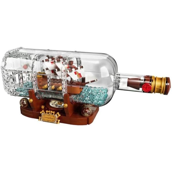 LEGO® IDEAS 21313 Laiva Pullossa