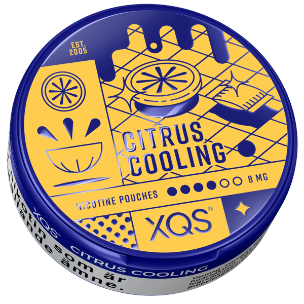XQS Citrus Cooling 8 mg 10-pack