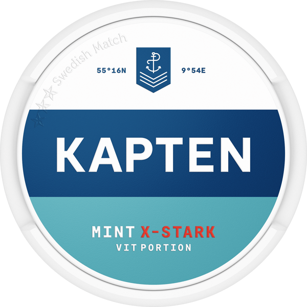 Kapten Vit Mint X-Stark 10-pack
