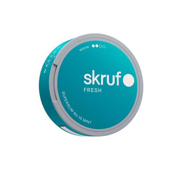 Skruf Fresh no. 10 Mint Superslim Medium 10-pack