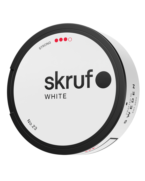 Skruf no. 23 White Strong 10-pack