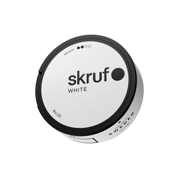 Skruf no. 22 White Medium 10-pack