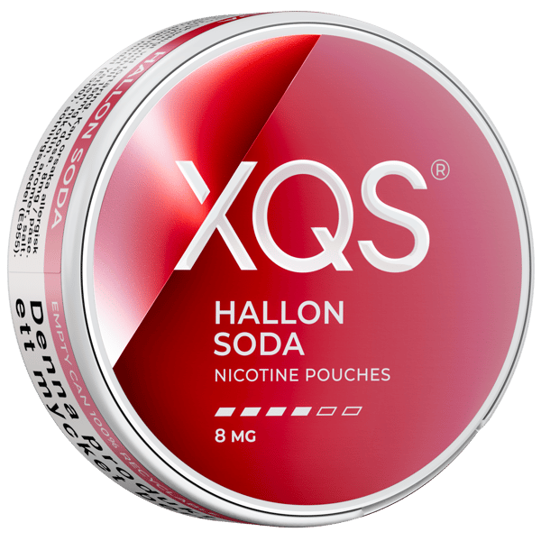 XQS Hallonsoda 8 mg 10-pack