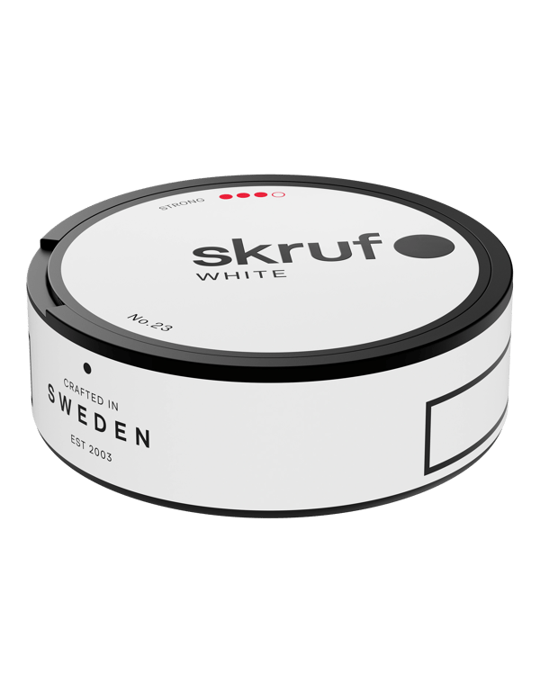 Skruf no. 23 White Strong 10-pack
