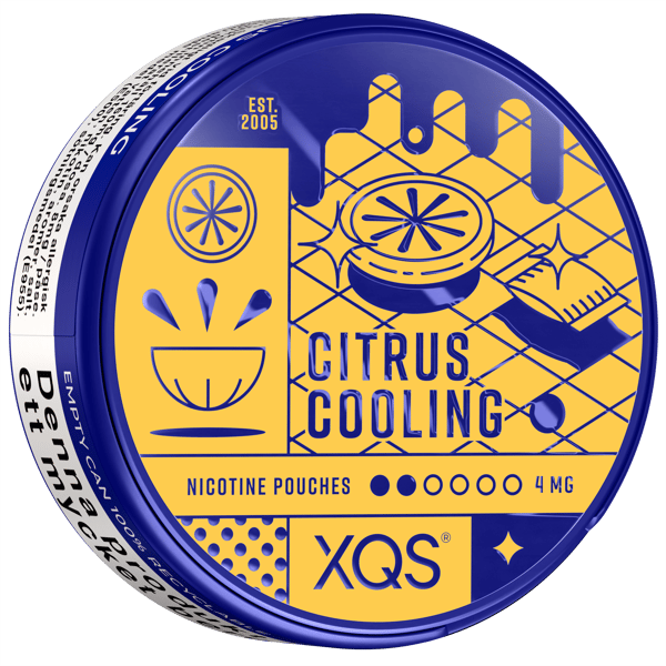 XQS Citrus Cooling 4mg 10-pack
