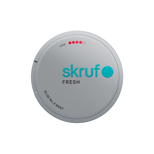 Skruf Fresh no. 4 Mint Xtra Strong 10-pack
