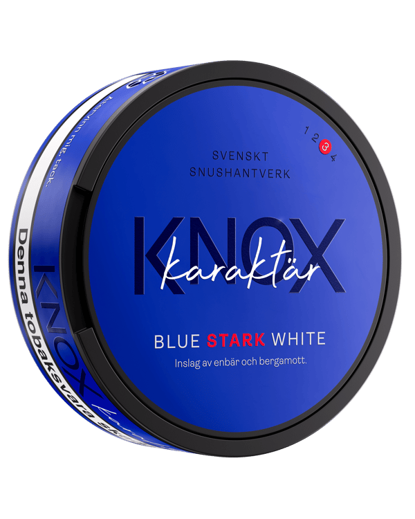 Knox Karaktär Blue Stark White /19,2 g. 10-pack