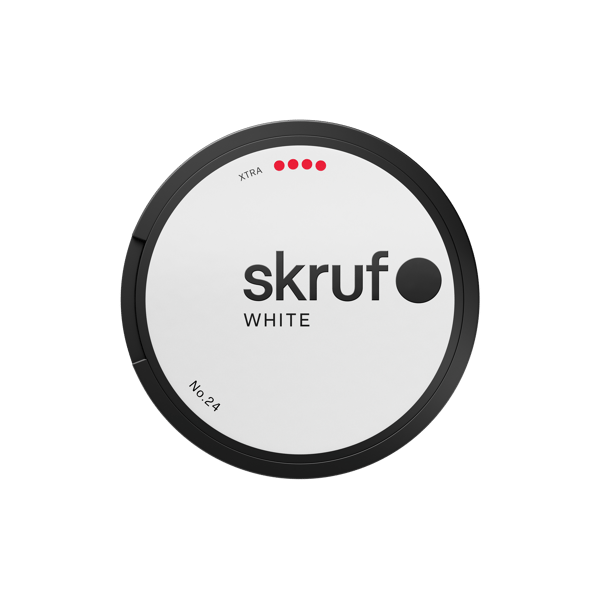 Skruf no. 24 White Xtra Strong 10-pack