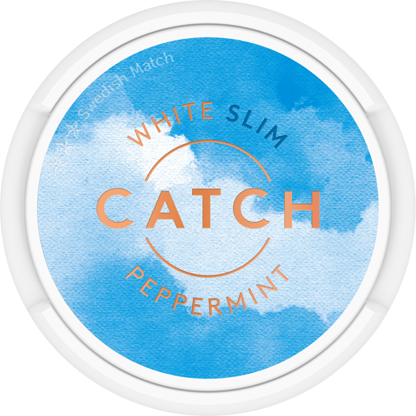 Catch Peppermint Slim White 10-pack