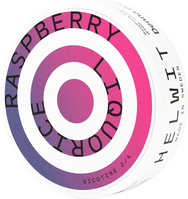 Helwit Raspberry/Liqourice 10-pack