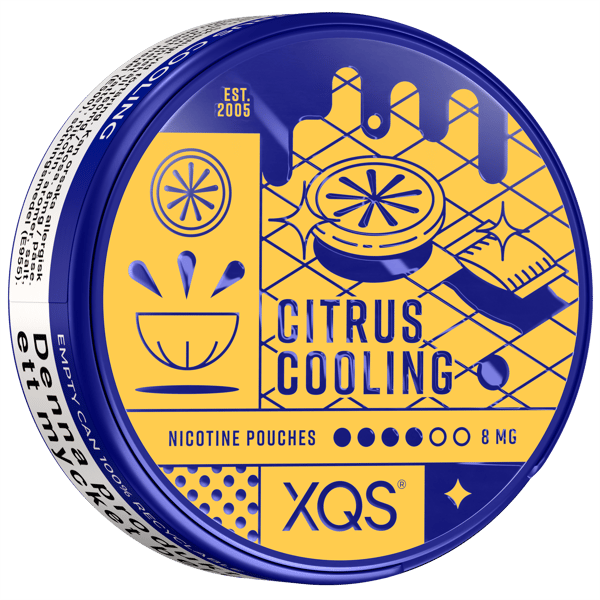 XQS Citrus Cooling 8 mg 10-pack