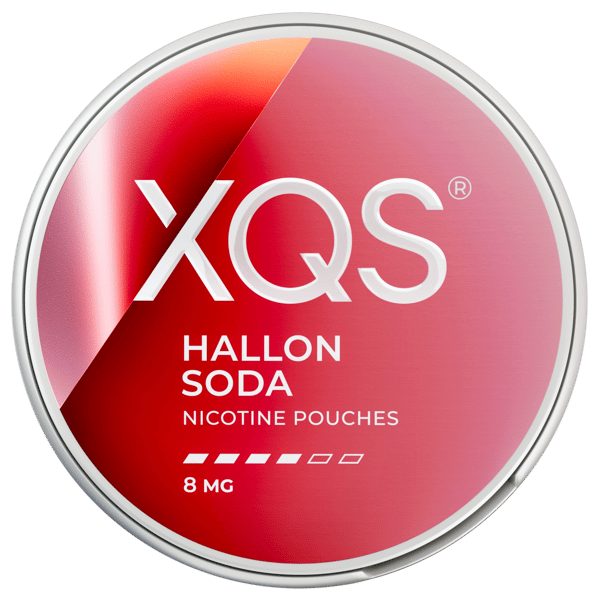 XQS Hallonsoda 8 mg 10-pack