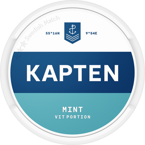 Kapten Vit Mint 10-pack