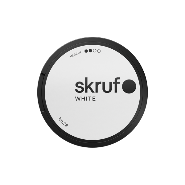 Skruf no. 22 White Medium 10-pack