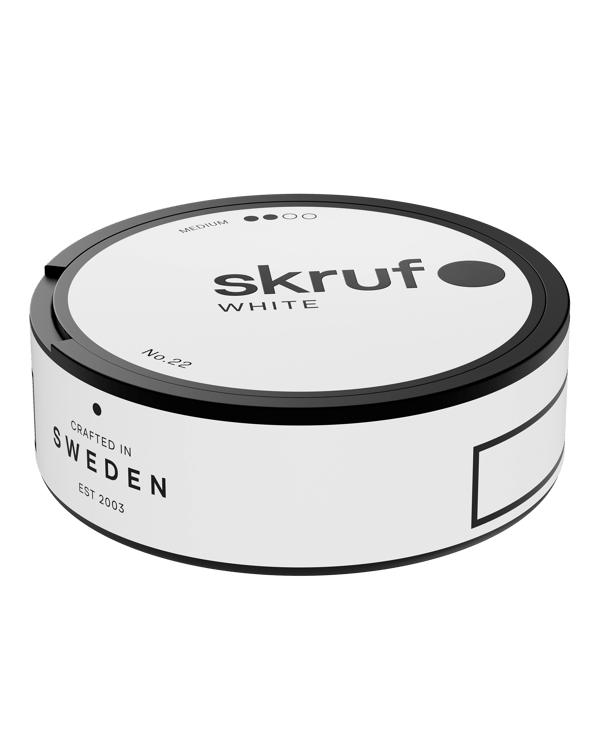 Skruf no. 22 White Medium 10-pack