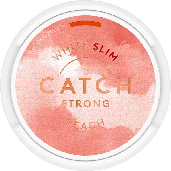 Catch Peach Strong Slim White 10-pack