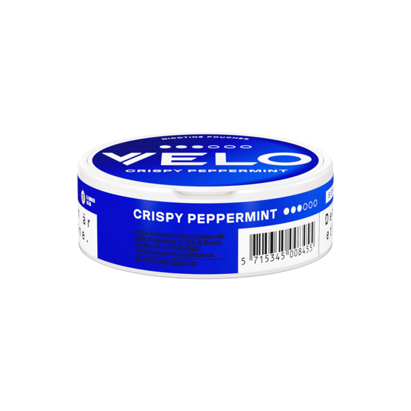 VELO Crispy Peppermint Mini 10-pack
