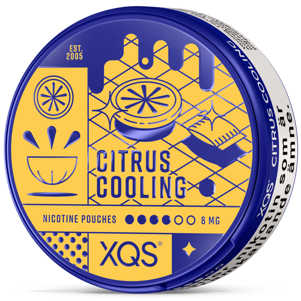 XQS Citrus Cooling 8 mg 10-pack