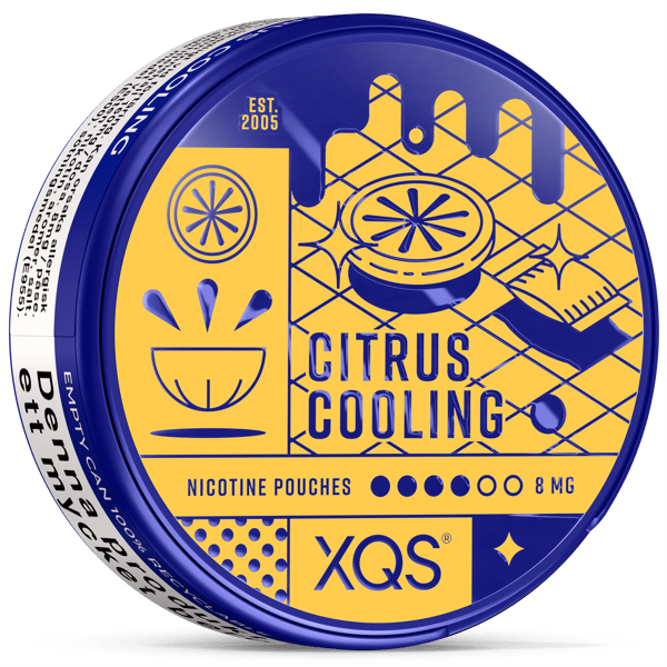 XQS Citrus Cooling 8 mg 10-pack