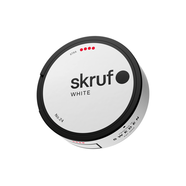 Skruf no. 24 White Xtra Strong 10-pack