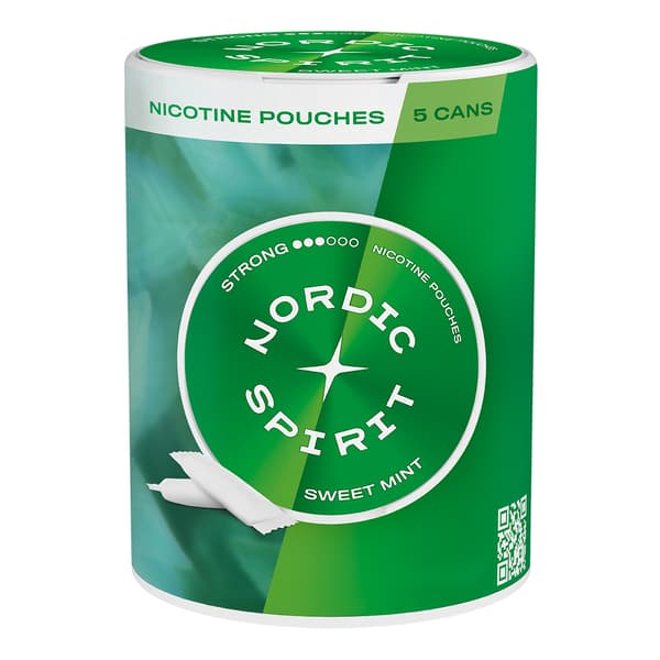 Nordic Spirit Sweet Mint Strong 5-pack
