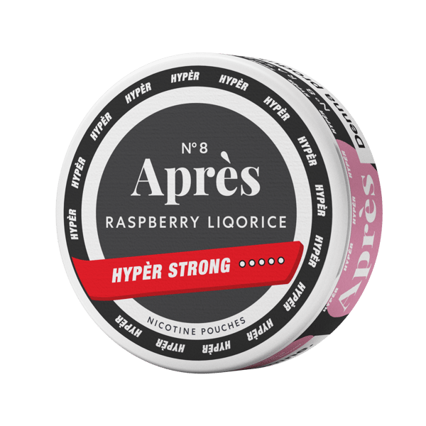 No.8 Après Raspberry Liqorice - Hypèr Strong 10-pack