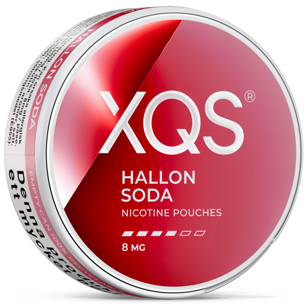 XQS Hallonsoda 8 mg 10-pack