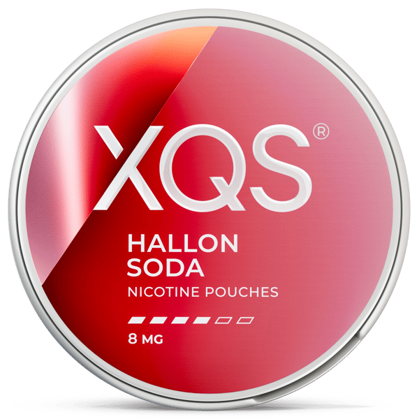 XQS Hallonsoda 8 mg 10-pack