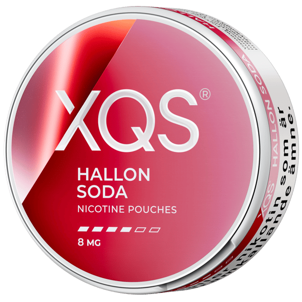 XQS Hallonsoda 8 mg 10-pack
